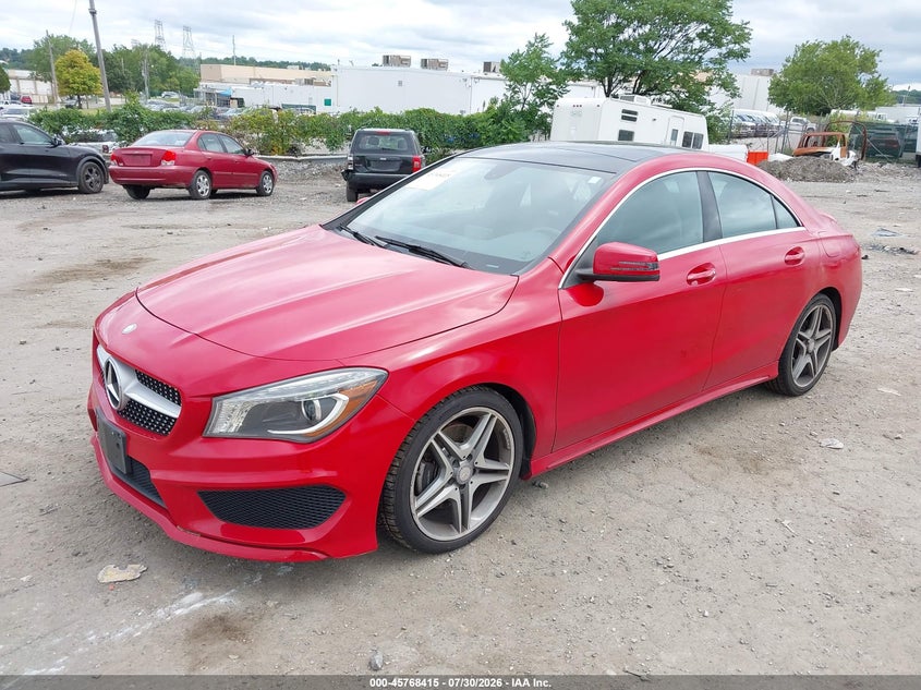 2014 Mercedes-benz Cla-class VIN WDDSJ4GB3EN148812 IAAI salvage auction — NORMAL WEAR, Clear (Maryland), sold $2,525 on 2026-07-31 (photo 2)