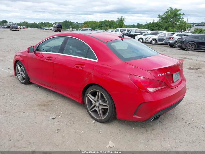 2014 Mercedes-benz Cla-class VIN WDDSJ4GB3EN148812 IAAI salvage auction — NORMAL WEAR, Clear (Maryland), sold $2,525 on 2026-07-31 (photo 3)