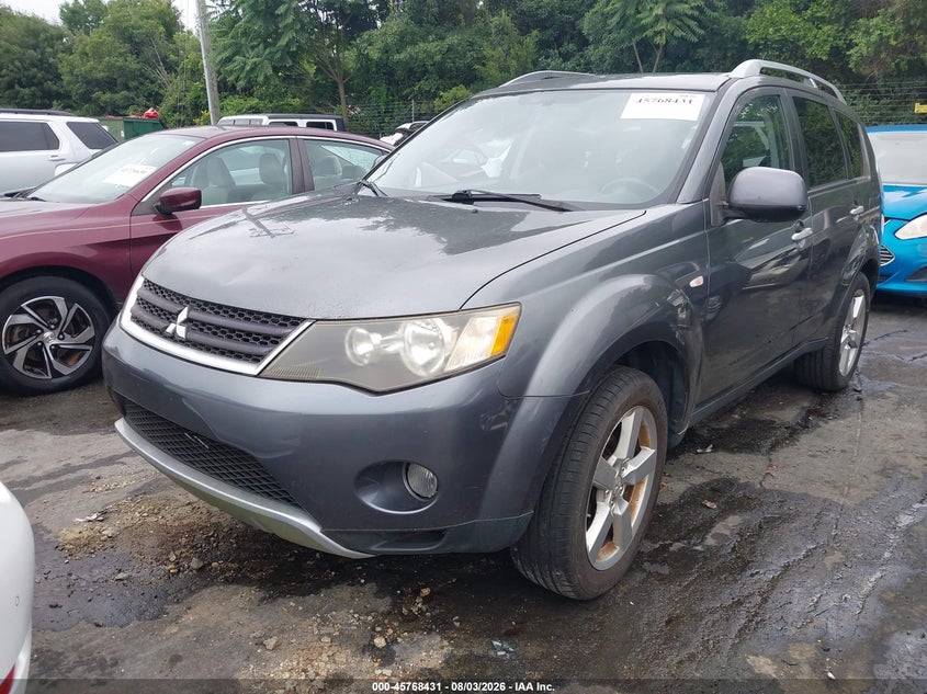 2007 Mitsubishi Outlander VIN JA4MS41X77U015624 IAAI salvage auction — NORMAL WEAR, Clear (North Carolina), sold $425 on 2026-09-03 (photo 2)