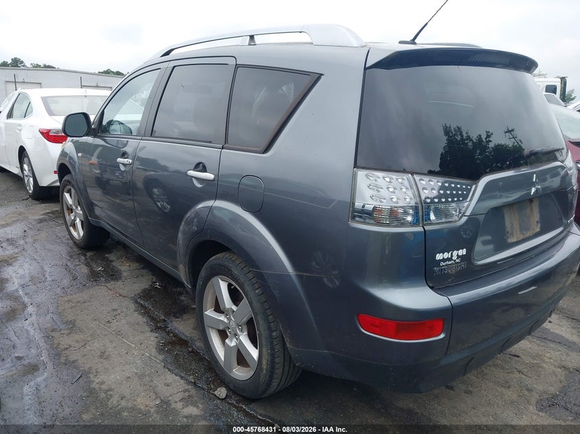 2007 Mitsubishi Outlander VIN JA4MS41X77U015624 IAAI salvage auction — NORMAL WEAR, Clear (North Carolina), sold $425 on 2026-09-03 (photo 3)