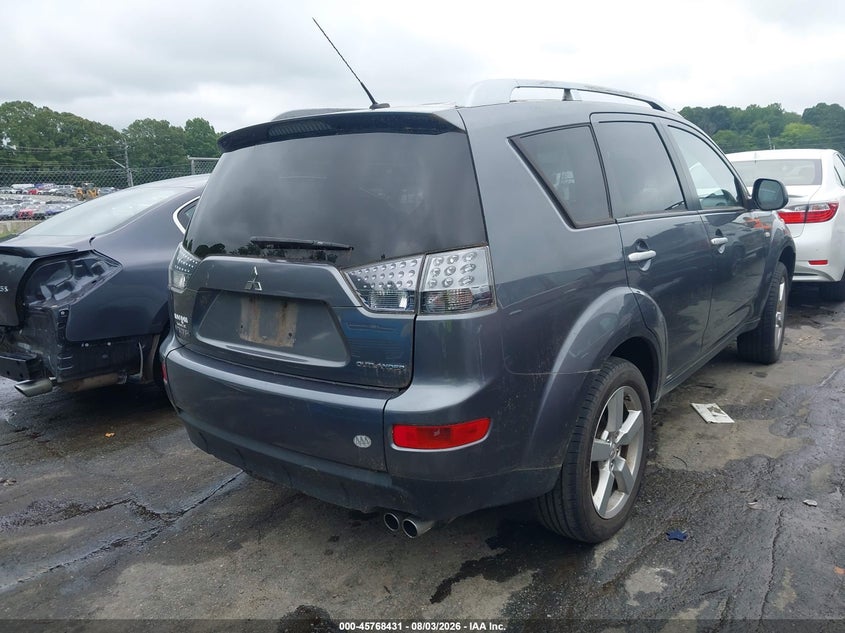 2007 Mitsubishi Outlander VIN JA4MS41X77U015624 IAAI salvage auction — NORMAL WEAR, Clear (North Carolina), sold $425 on 2026-09-03 (photo 4)
