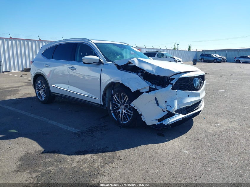 2024 Acura Mdx VIN 5J8YE1H89RL019468 — IAAI salvage auction photo