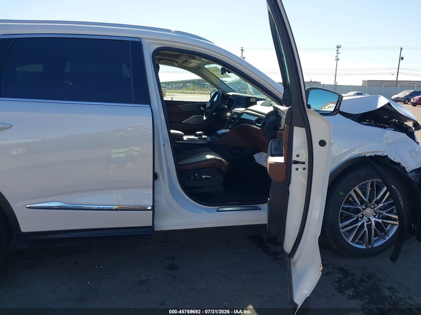 2024 Acura Mdx VIN 5J8YE1H89RL019468 IAAI salvage auction — RIGHT FRONT, Rebuildable (Florida), sold $14,150 on 2026-08-25 (photo 5)