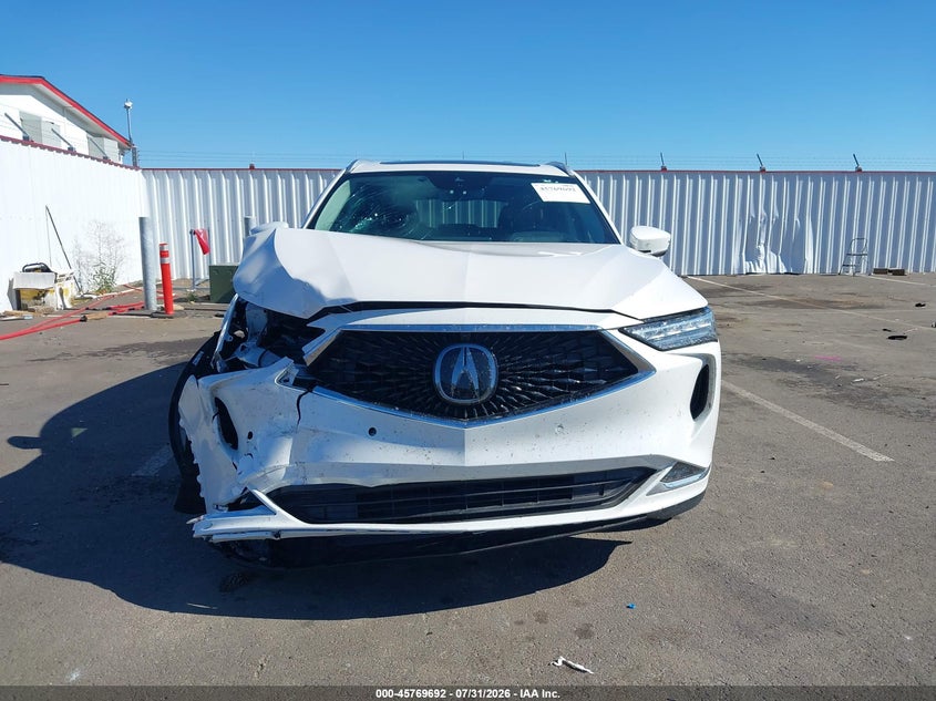 2024 Acura Mdx VIN 5J8YE1H89RL019468 IAAI salvage auction — RIGHT FRONT, Rebuildable (Florida), sold $14,150 on 2026-08-25 (photo 6)
