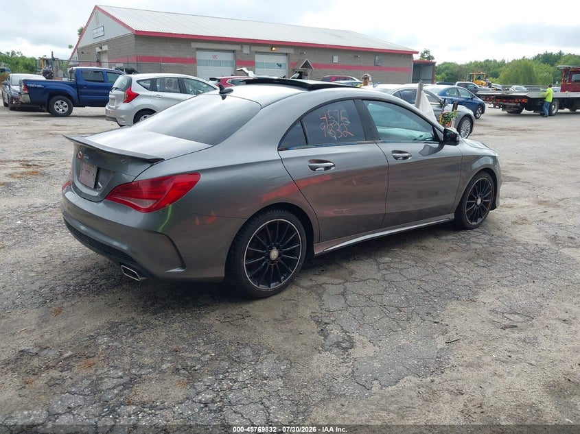 2014 Mercedes-benz Cla-klasse VIN WDDSJ4GB9EN081553 IAAI salvage auction — NORMAL WEAR, Salvage Title, sold $2,250 on 2026-08-10 (photo 4)