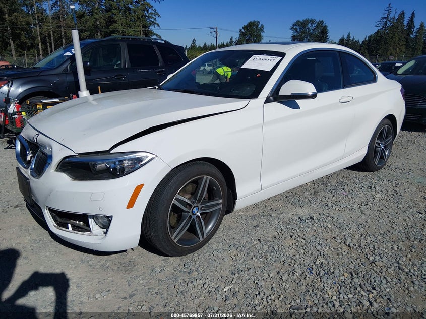 2017 BMW 2er VIN WBA2H9C35HV642222 IAAI salvage auction — FRONT END, Wait Title, sold $4,650 on 2026-08-14 (photo 2)