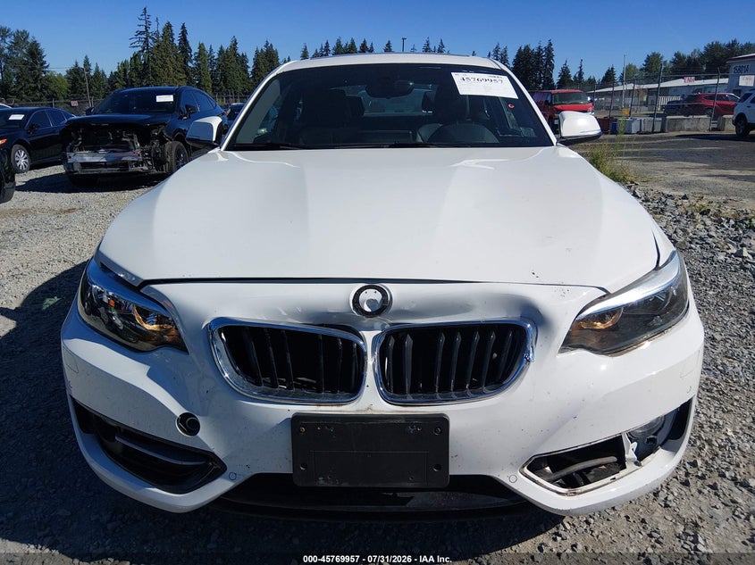2017 BMW 2er VIN WBA2H9C35HV642222 IAAI salvage auction — FRONT END, Wait Title, sold $4,650 on 2026-08-14 (photo 6)