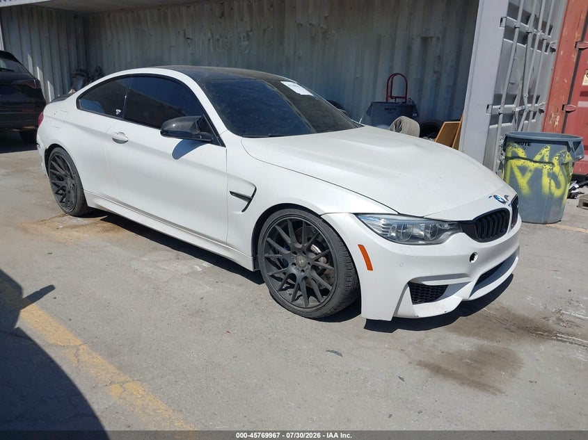 2016 BMW M4 VIN WBS3R9C59GK336848 IAAI salvage auction — REAR END, Salvage Title, sold $12,800 on 2026-08-20 (photo 1)