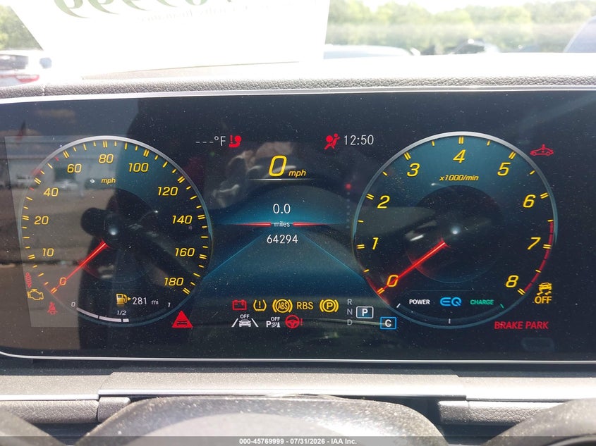 2021 Mercedes-benz VIN 4JGFB6BE0MA299680 IAAI salvage auction — FRONT END, Wait Title, sold $28,450 on 2026-09-21 (photo 7)