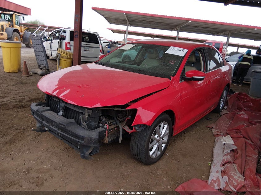 2014 Volkswagen Jetta VIN 3VWD07AJ3EM321176 IAAI salvage auction — FRONT END, Salvage (Arizona), sold $1,550 on 2026-09-08 (photo 2)