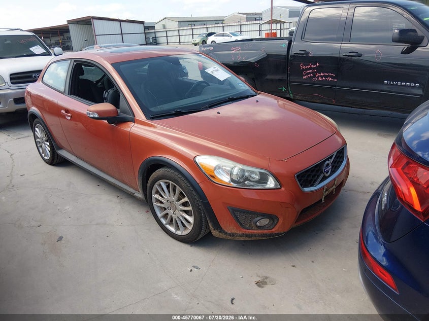 2012 Volvo C30 VIN YV1672MK5C2280465 IAAI salvage auction — NORMAL WEAR, Original (Texas), sold $425 on 2026-08-04 (photo 1)