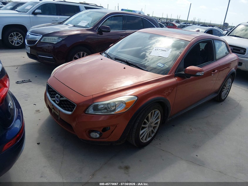 2012 Volvo C30 VIN YV1672MK5C2280465 IAAI salvage auction — NORMAL WEAR, Original (Texas), sold $425 on 2026-08-04 (photo 2)