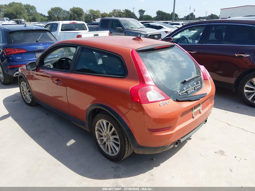 2012 Volvo C30 VIN YV1672MK5C2280465 IAAI salvage auction — NORMAL WEAR, Original (Texas), sold $425 on 2026-08-04 (photo 3)