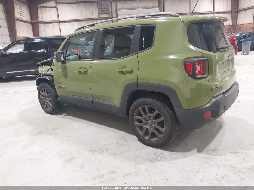 2016 Jeep Renegade VIN ZACCJBBT0GPD07587 IAAI salvage auction — LEFT FRONT, Mv-907A (New York), sold $1,550 on 2026-08-12 (photo 3)
