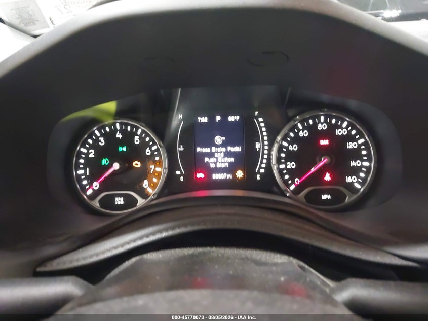 2016 Jeep Renegade VIN ZACCJBBT0GPD07587 IAAI salvage auction — LEFT FRONT, Mv-907A (New York), sold $1,550 on 2026-08-12 (photo 7)