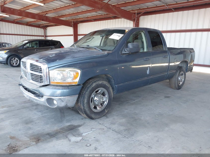2006 Dodge Ram 2500 VIN 3D7KR28C66G190650 IAAI salvage auction — NORMAL WEAR, Clear - Dealer Only (California), sold $1,700 on 2026-08-09 (photo 2)