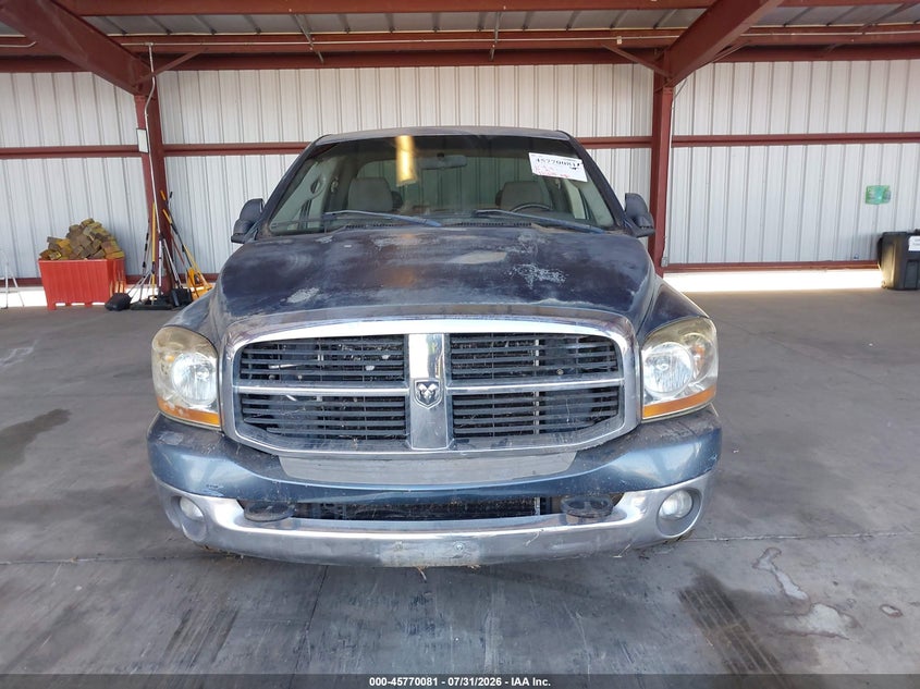 2006 Dodge Ram 2500 VIN 3D7KR28C66G190650 IAAI salvage auction — NORMAL WEAR, Clear - Dealer Only (California), sold $1,700 on 2026-08-09 (photo 6)