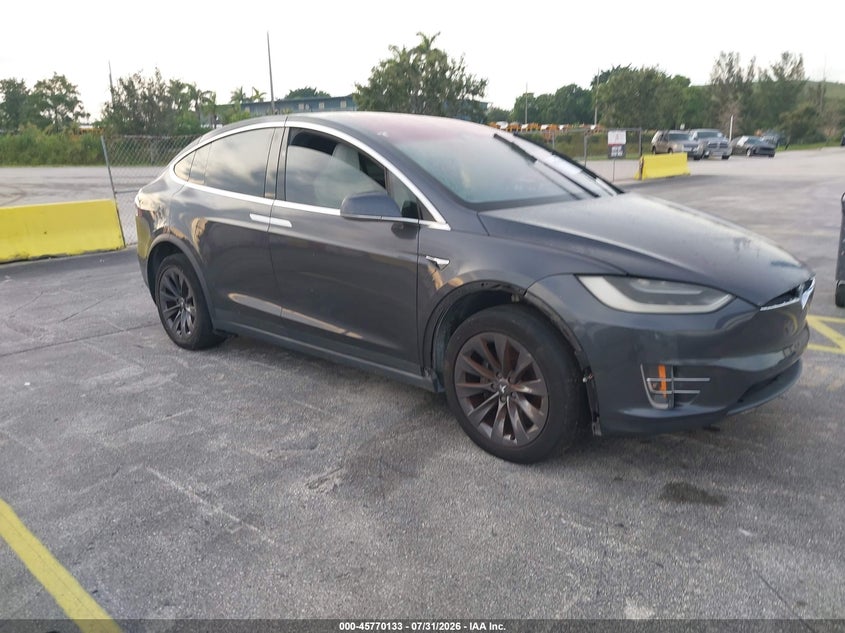 2018 Tesla Model x VIN 5YJXCDE26JF119665 IAAI salvage auction — STRIPPED, Wait Title, sold $7,200 on 2026-08-20 (photo 1)