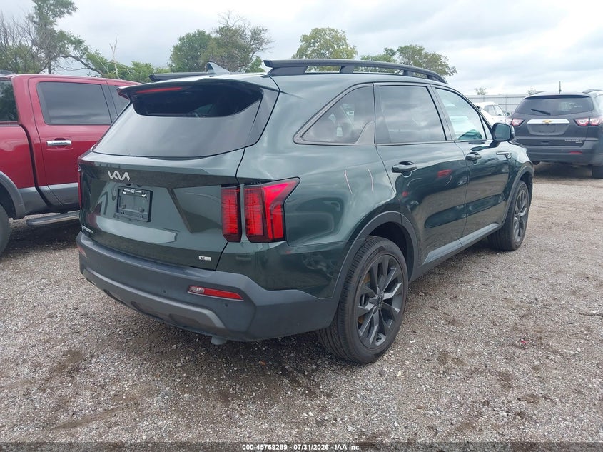 2023 Kia Sorento VIN 5XYRHDLF3PG209664 IAAI salvage auction — FRONT END, Certificate Of Title (Nebraska), sold $8,600 on 2026-08-29 (photo 4)