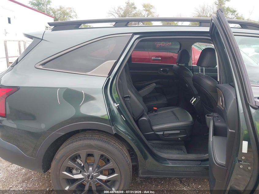 2023 Kia Sorento VIN 5XYRHDLF3PG209664 IAAI salvage auction — FRONT END, Certificate Of Title (Nebraska), sold $8,600 on 2026-08-29 (photo 8)