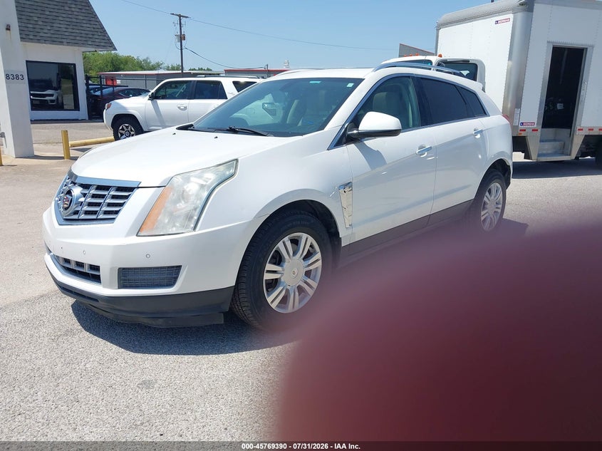 2015 Cadillac Srx VIN 3GYFNBE31FS526028 IAAI salvage auction — HAIL, Original (Texas), sold $25 on 2026-09-10 (photo 2)