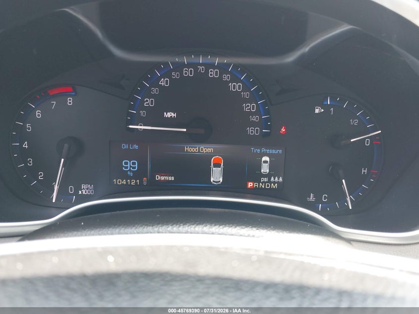 2015 Cadillac Srx VIN 3GYFNBE31FS526028 IAAI salvage auction — HAIL, Original (Texas), sold $25 on 2026-09-10 (photo 7)