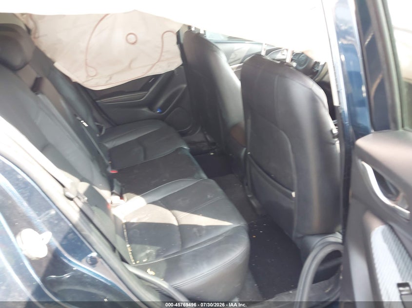 2018 Mazda 3 VIN 3MZBN1M3XJM162640 IAAI salvage auction — LEFT REAR, Wait Title, sold $0 on 2026-09-20 (photo 8)