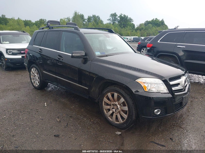 2011 Mercedes-benz Glk-class VIN WDCGG8HB7BF573504 IAAI salvage auction — NORMAL WEAR, Clear (Massachusetts), sold $2,800 on 2026-08-14 (photo 1)