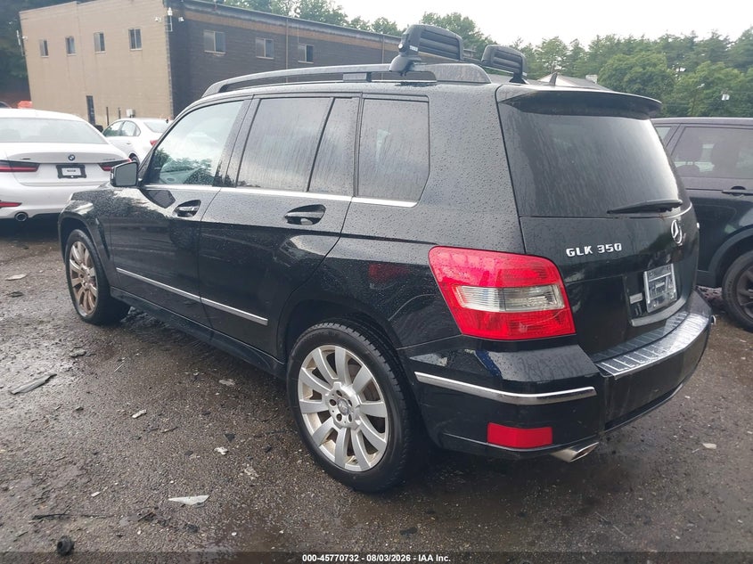 2011 Mercedes-benz Glk-class VIN WDCGG8HB7BF573504 IAAI salvage auction — NORMAL WEAR, Clear (Massachusetts), sold $2,800 on 2026-08-14 (photo 3)