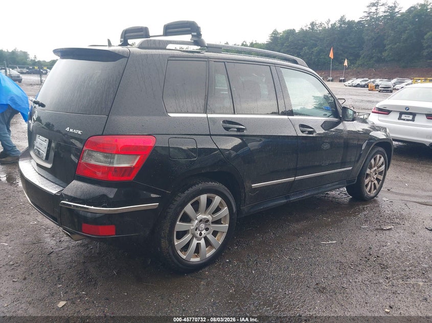 2011 Mercedes-benz Glk-class VIN WDCGG8HB7BF573504 IAAI salvage auction — NORMAL WEAR, Clear (Massachusetts), sold $2,800 on 2026-08-14 (photo 4)