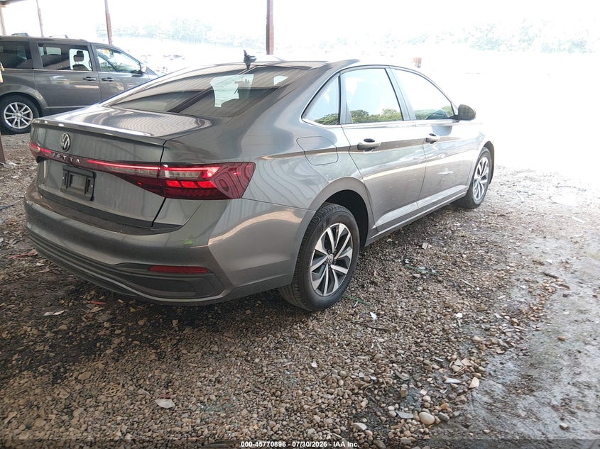 2025 Volkswagen Jetta VIN 3VW5X7BU4SM106877 IAAI salvage auction — LEFT SIDE, Salvage (Georgia), sold $6,000 on 2026-09-25 (photo 4)