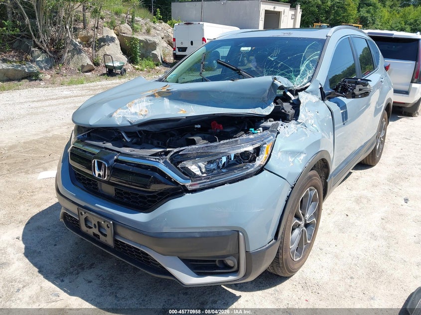 2022 Honda Cr-v VIN 7FARW2H83NE018212 IAAI salvage auction — FRONT END, Salvage (Massachusetts), sold $13,000 on 2026-08-22 (photo 6)
