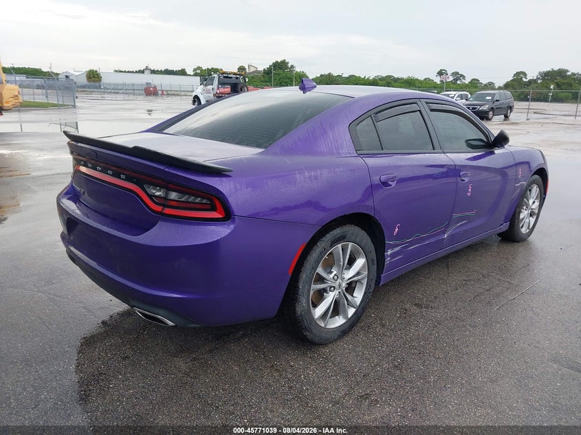 2023 Dodge Charger VIN 2C3CDXJG6PH708026 IAAI salvage auction — LEFT FRONT, Wait Title, sold $6,100 on 2026-08-30 (photo 4)