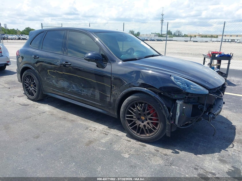 2016 Porsche Cayenne VIN WP1AD2A27GLA72731 — IAAI salvage auction photo