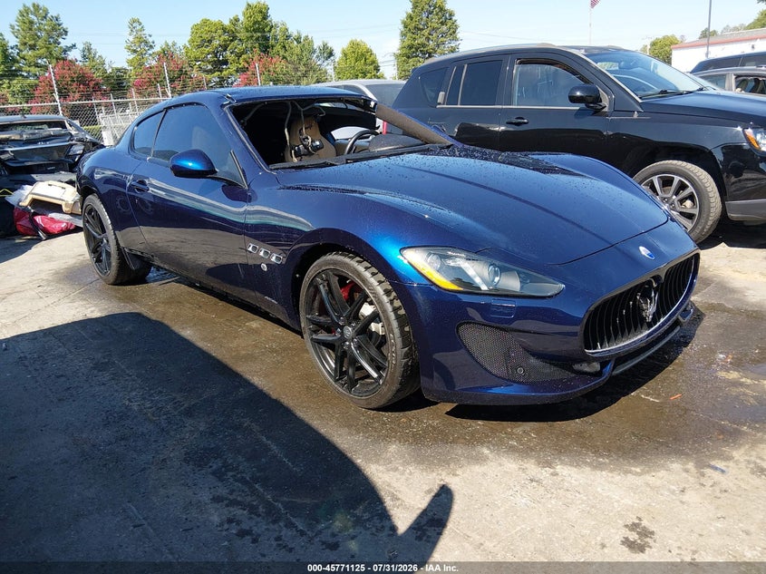 2017 Maserati Granturismo VIN ZAM45VLAXH0243651 — IAAI salvage auction photo