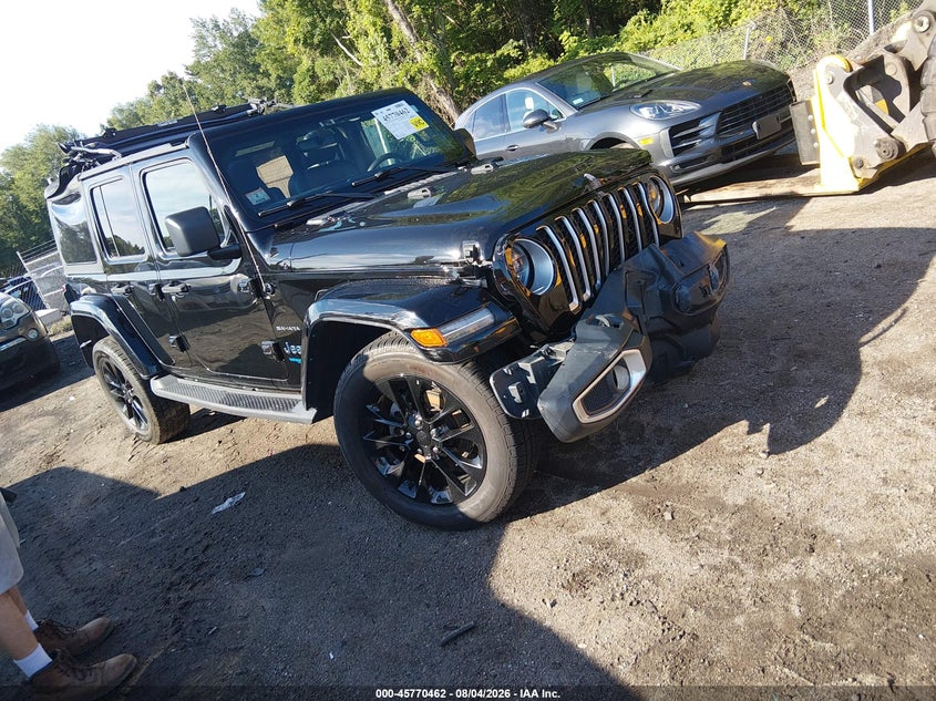 2021 Jeep Grand wagoneer VIN 1C4JJXP68MW765920 — IAAI salvage auction photo