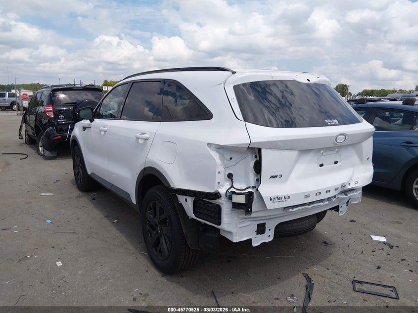2021 Kia Sorento VIN 5XYRLDLC4MG064778 IAAI salvage auction — REAR END, Wait Title, sold $11,200 on 2026-08-24 (photo 3)