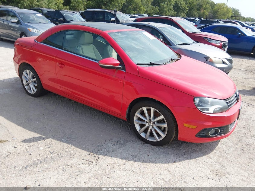 2016 Volkswagen Eos VIN WVWBW8AH7GV000889 IAAI salvage auction — NORMAL WEAR, Salvage Title, sold $25 on 2026-08-17 (photo 1)