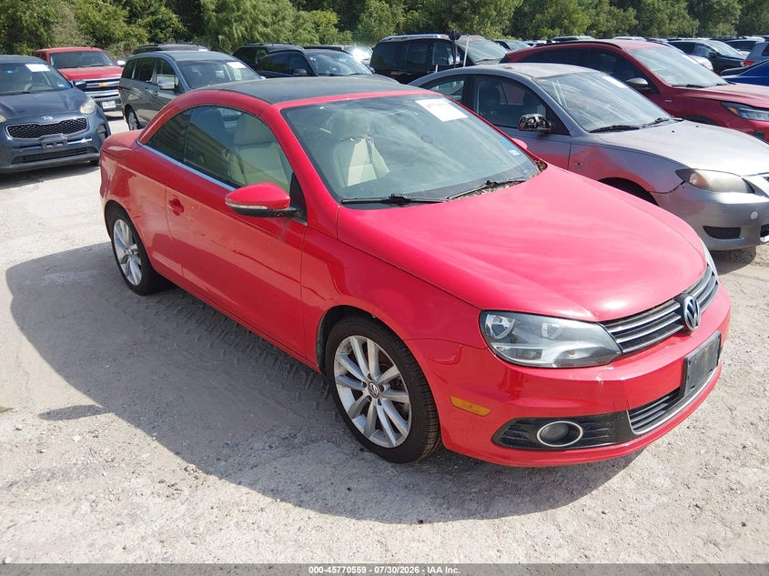 2016 Volkswagen Eos VIN WVWBW8AH7GV000889 IAAI salvage auction — NORMAL WEAR, Salvage Title, sold $25 on 2026-08-17 (photo 3)