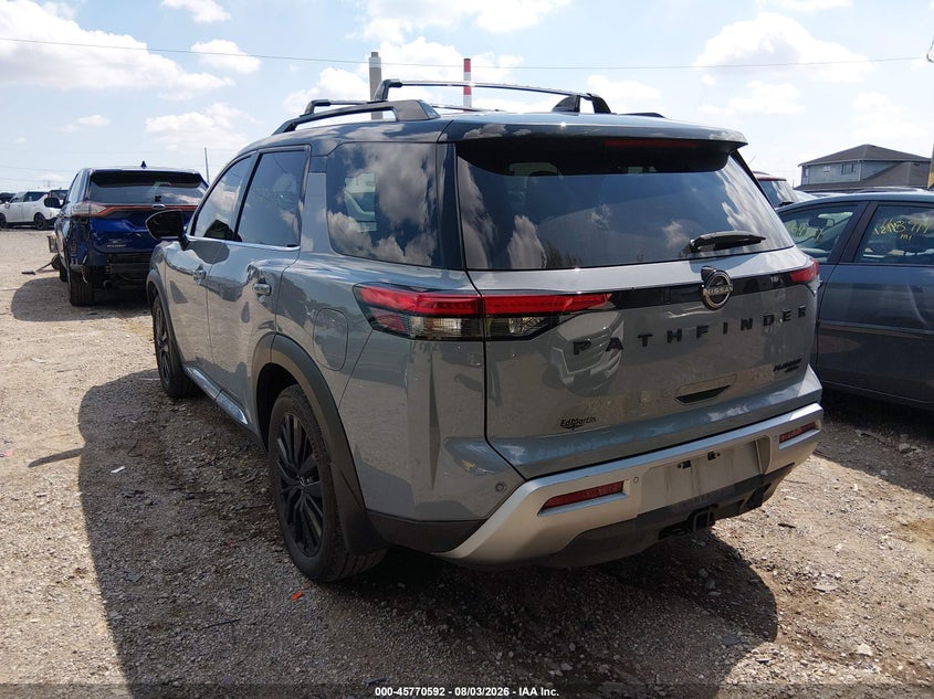 2023 Nissan Pathfinder VIN 5N1DR3DJ4PC234139 IAAI salvage auction — LEFT FRONT, Salvage Title, sold $12,100 on 2026-10-04 (photo 3)