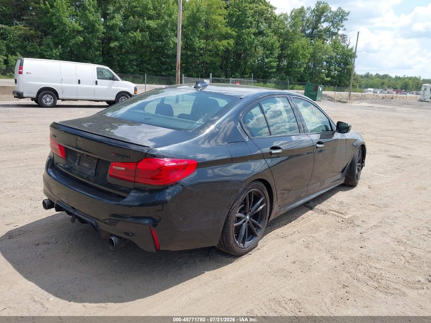 2018 BMW 5er VIN WBAJB9C59JB049453 IAAI salvage auction — FRONT END, Salvage Title, sold $9,300 on 2026-09-19 (photo 4)