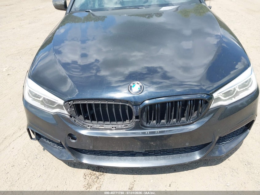 2018 BMW 5er VIN WBAJB9C59JB049453 IAAI salvage auction — FRONT END, Salvage Title, sold $9,300 on 2026-09-19 (photo 6)
