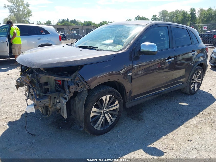 2020 Mitsubishi Outlander VIN JA4AR3AU2LU002384 IAAI salvage auction — FRONT END, Salvage Title, sold $2,500 on 2026-08-29 (photo 2)
