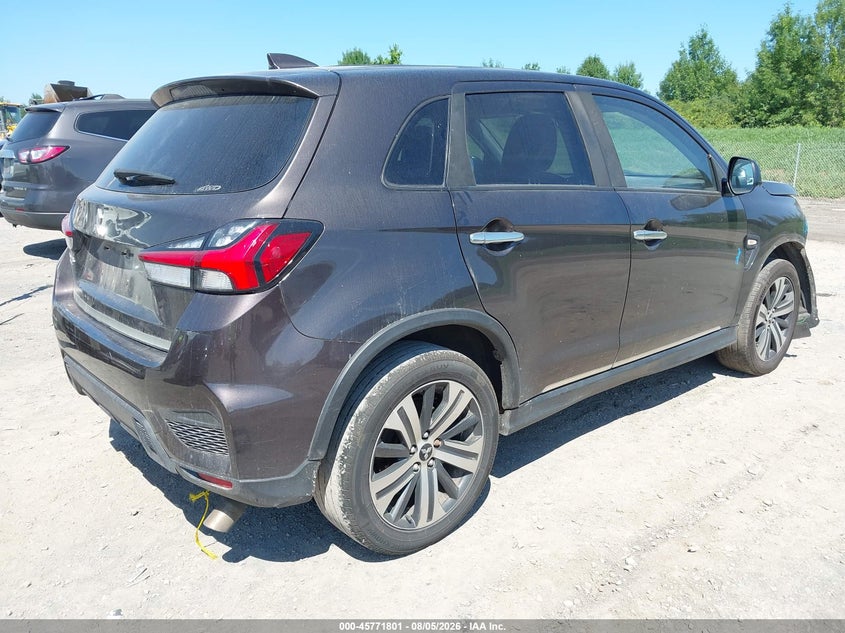 2020 Mitsubishi Outlander VIN JA4AR3AU2LU002384 IAAI salvage auction — FRONT END, Salvage Title, sold $2,500 on 2026-08-29 (photo 4)