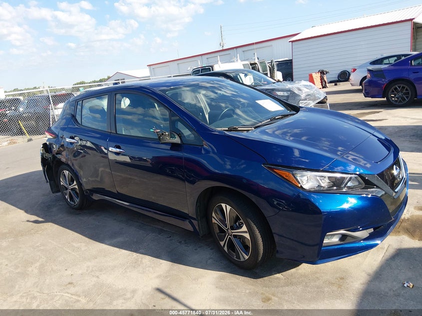 2022 Nissan Leaf VIN 1N4BZ1CV2NC559749 — IAAI salvage auction photo