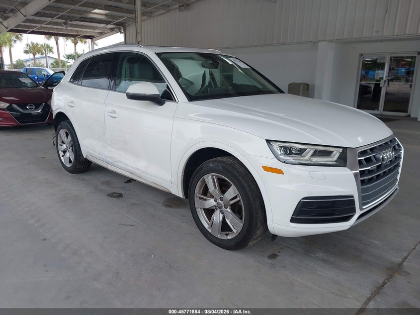 2018 Audi Q5 VIN WA1CNAFY5J2110334 — IAAI salvage auction photo