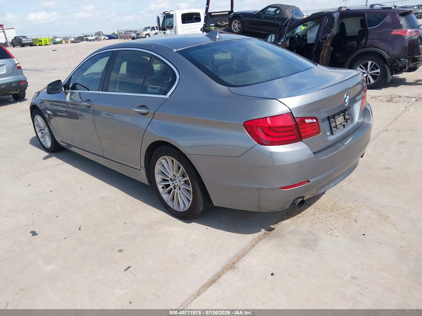 2012 BMW 5er VIN WBAFU7C52CDU60012 IAAI salvage auction — NORMAL WEAR, Original (Texas), sold $350 on 2026-09-04 (photo 3)
