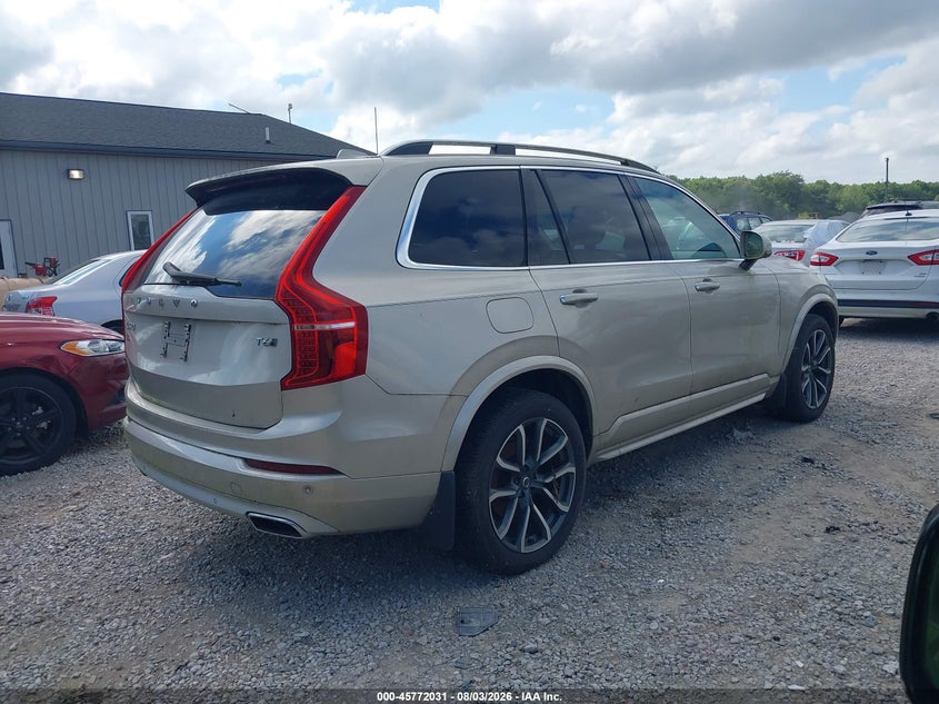 2016 Volvo Xc90 VIN YV4A22PK1G1001502 IAAI salvage auction — NORMAL WEAR, Original (Ohio), sold $2,600 on 2026-08-19 (photo 4)