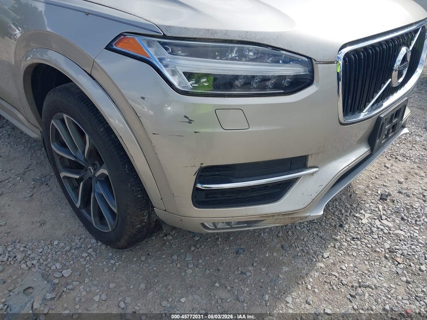 2016 Volvo Xc90 VIN YV4A22PK1G1001502 IAAI salvage auction — NORMAL WEAR, Original (Ohio), sold $2,600 on 2026-08-19 (photo 6)