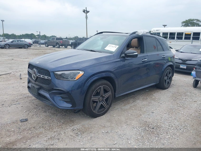 2024 Mercedes-benz Gle VIN 4JGFB4FB2RB178123 IAAI salvage auction — STORM DAMAGE, Salvage (Illinois), sold $29,900 on 2026-09-14 (photo 2)